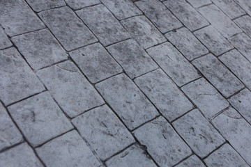 Gray blue stone road texture 