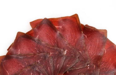 Geräuchertes Rindfleisch Aufschnitt