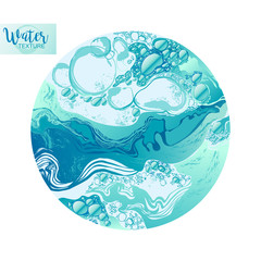 vector Water splash texture