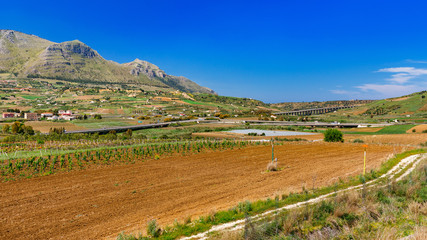 Obraz premium Krajobraz Sycylii