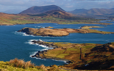 Valentia island scenic view