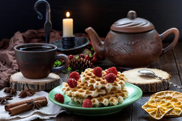 Image with waffles