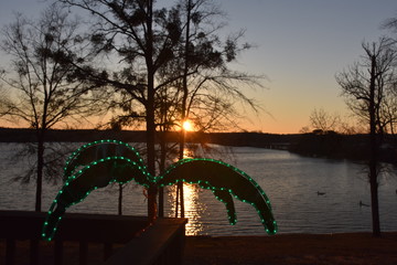 Sunset on the Lake