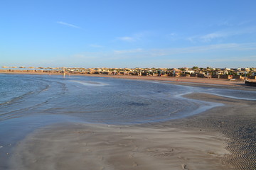 Obraz premium beach of red sea