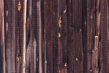 Close up of a Wooden Fence