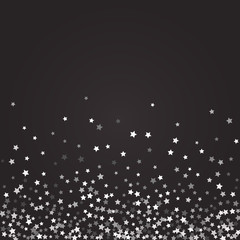 Abstract pattern of random falling stars