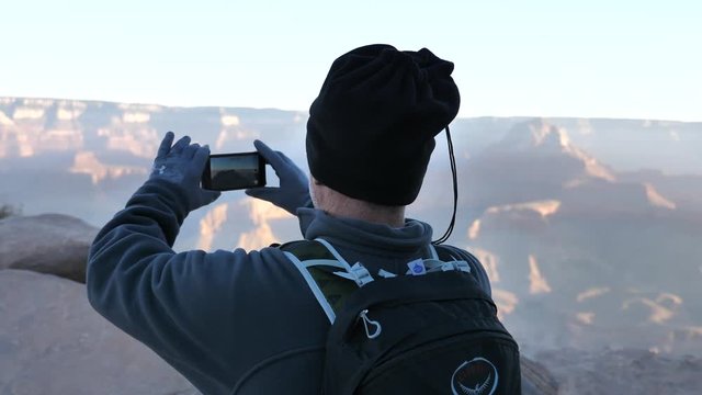 Shooting panoramic video at Grand Canyon