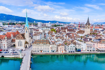 Fototapeta na wymiar Zurich, Switzerland.