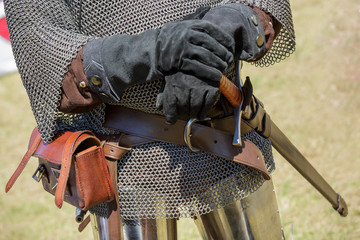 historical equipment from the medieval era