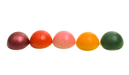 chocolate candy isolated