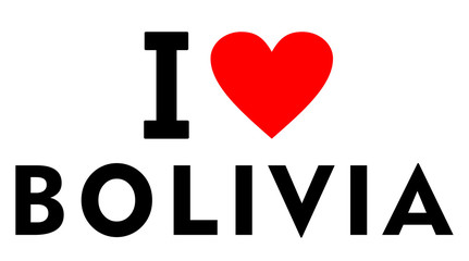 I love Bolivia