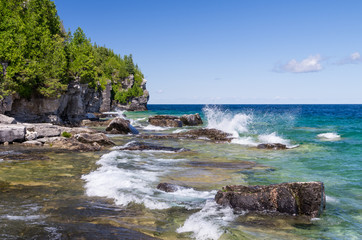 The Rugged Coastline of the Georgian Bay