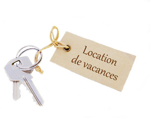 location de vacances sur étiquette,concept