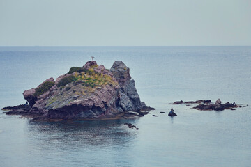 Beach near Aphrodite bath in Polis