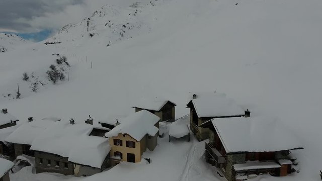 Winter in Grevasalvas - Engadin Switzerland