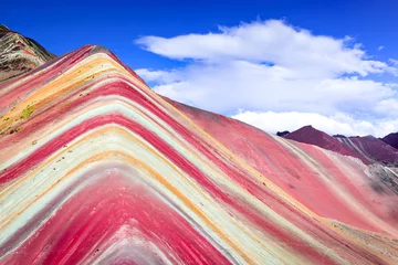 Papier Peint photo Vinicunca Vinicunca, Rainbow Mountain - Pérou