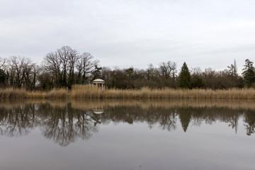 Lake at Nagymagocs palace