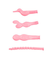 Shaped balloon isolated