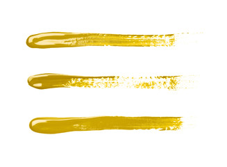 Obraz premium Line stroke of paint isolated