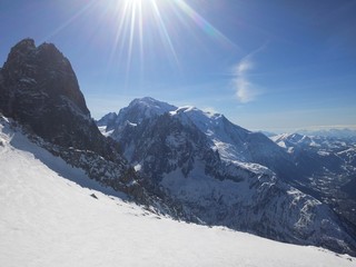 Vue chamonix