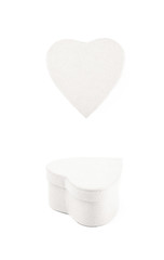 Paper gift box isolated