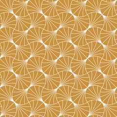Vintage Art Deco Seamless Pattern. Geometric decorative texture. Vector floral background.