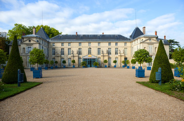 The Château de Malmaison in Rueil-Malmaison, near Paris, f.ormerly the residence of Empress...