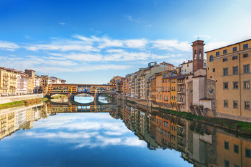 Obraz premium View of Ponte Vecchio. Florence, Italy