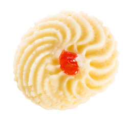 Cookies isolated on white background