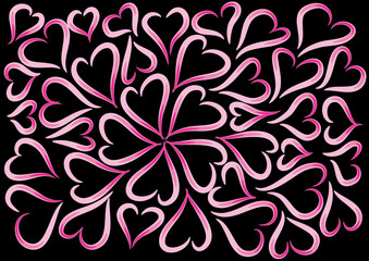 heart shape icon design