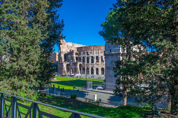 Colosseum and Arch 2