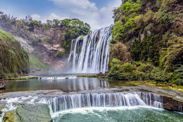 Obraz premium Landscape Waterfall