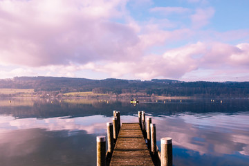 Lake Greifense, Switzerland.