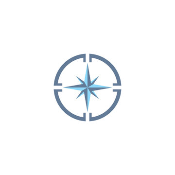 Compass Logo Icon Design