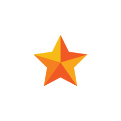Fototapeta premium Star Logo Icon Design