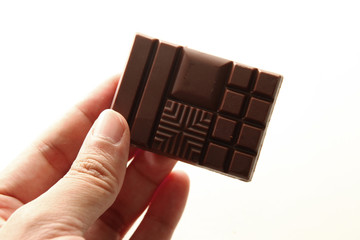 Chocolate Bar / A chocolate bar is a chocolate confection in an oblong or rectangular form