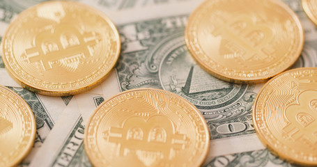 Bitcoin on US dollar