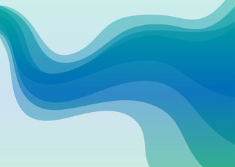 blue and green background