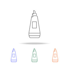 foundation cream icon. Element multi color female accessories icons for mobile concept and web. Thin line  icon for website design and development, app development. Premium icon