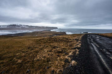 Iceland Coastline Black Sand Beaches