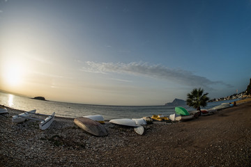 Traditional fishing boats