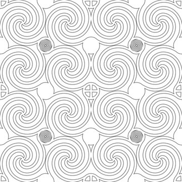 Seamless Pattern Swirl