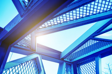 Fototapeta premium Steel structure landscape