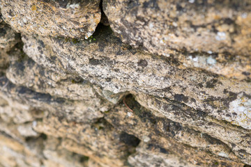 Background of old stone wall texture
