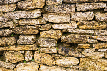 Background of old stone wall texture