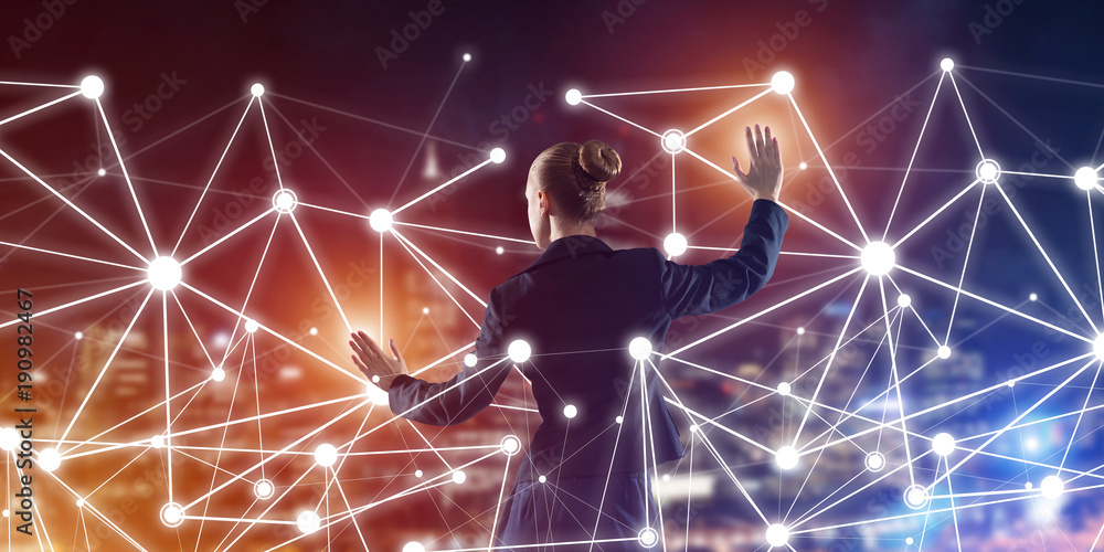 Poster modern wireless technologies and networking as tool for effective business