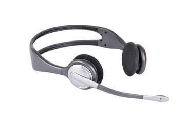 Headphones with microphone