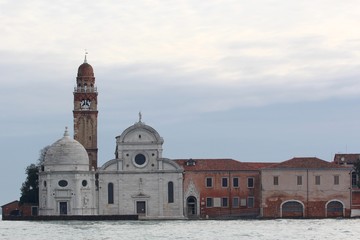 Fototapeta na wymiar Eglise San Michelle in Isola, Venise, Italie