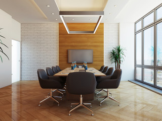 интерьер переговорной офис