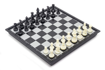 Chess game on the Board